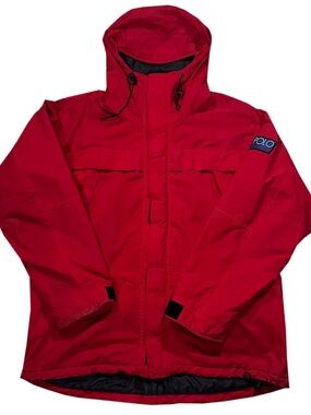 Vintage Polo Ralph Lauren Hi Tech Red Parka (Size L)